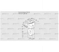 IBA150/125Z05/40A2A (88301520) Дроссельная заслонка Kromschroder