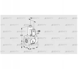 VAS665F05NW3B/MP/PM (88203968) Газовый клапан Kromschroder