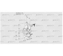 VAG240R/NWAE (88019288) Газовый клапан с регулятором соотношения Kromschroder