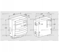 BCU460W8P2C0D0000K1E1-/LM400WF3O0E1- (88680299) Блок управления горением Kromschroder