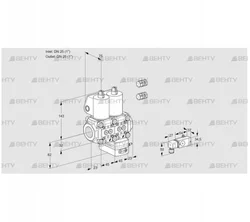 VCD1E25R/25R05ND-50WL3/2-PP/PPPP (88103556) Регулятор давления Kromschroder