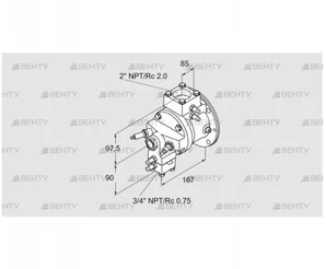 TJ28.0040-A1AMATNB2D5FAB1 (85401280) Газовая горелка Kromschroder