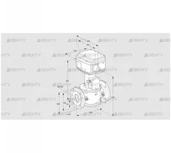 RVS 65/LF03W60S1-6 (86060305) Регулирующий клапан Kromschroder