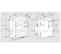 BCU480W3P6C0D1000K1E0-/LM400WF3O0E1- (88680087) Блок управления горением Kromschroder