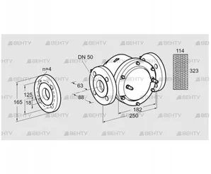 GFK 50F10-6 (81941190) Газовый фильтр Kromschroder