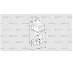 RVS 2/XML10W60S1-6 (86060011) Регулирующий клапан Kromschroder