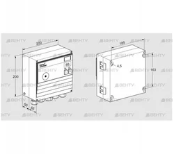 BCU460-3/1RGB (88610488) Блок управления горением Kromschroder