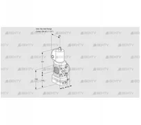 VAG2T-/40N/NQGLAA (88033071) Газовый клапан с регулятором соотношения Kromschroder