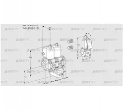 VCD2E40R/40R05ND-100WL3/PPZS/PPPP (88105122) Регулятор давления Kromschroder