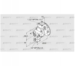 TJ28.0025-A3AMBHNA9D2WSB2 (85401287) Газовая горелка Kromschroder