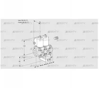 VCG1E25R/25R05NGEWL/PPPP/PPPP (88100446) Клапан с регулятором соотношения Kromschroder