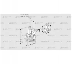 VAS115R/NW (88011581) Газовый клапан Kromschroder