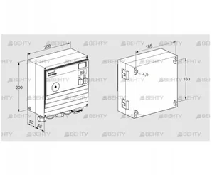 BCU460-3/1W3GBS2B1/1 (88613697) Блок управления горением Kromschroder