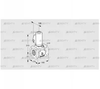 VAS6T65A05NKGLB/MM/MM (88203064) Газовый клапан Kromschroder