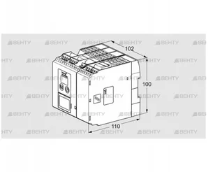 FCU500WC1F1H1K1-E (88621212) Автомат безопасности агрегатов Kromschroder