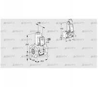 VAS780F05NW3E/PP/Z- (88204158) Газовый клапан Kromschroder