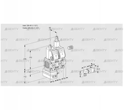 VCD2E40R/40R05FD-50LWR/2-PP/PPPP (88105905) Регулятор давления Kromschroder