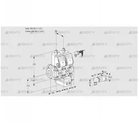 VCH2E40R/40R05NHEWR/-3PP/PPPP (88105169) Клапан с регулятором расхода Kromschroder