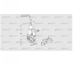 VAS2-/40R/LW (88026027) Газовый клапан Kromschroder