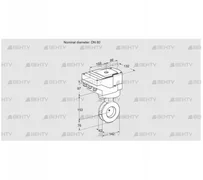 IBAF80Z05/40A2A (88300986) Дроссельная заслонка Kromschroder