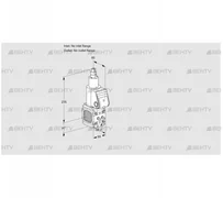 VAS2T-/LQ (88033967) Газовый клапан Kromschroder