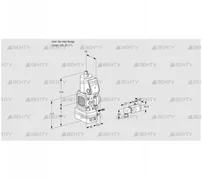 VAG1-/25R/NWAK (88029724) Газовый клапан с регулятором соотношения Kromschroder