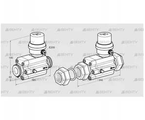 DE 25R25-160B (03352490) Расходомер Kromschroder