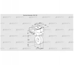 IBA100Z05/20-15Q3TR10 (88303074) Дроссельная заслонка Kromschroder