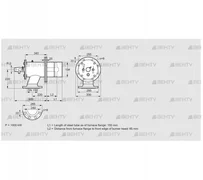 ZIO 200HB-150/85-(21)D (84099779) Газовая горелка Kromschroder