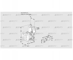 VAS350/-F/NK (88032157) Газовый клапан Kromschroder