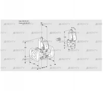 VAS3E50F/50F05NWR/PP/BS (88106642) Газовый клапан Kromschroder