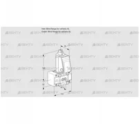 VAS1W0/NQ (88007066) Газовый клапан Kromschroder