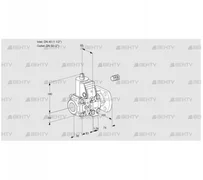 VAS3E40R/50F05NVWR/PP/PP (88106275) Газовый клапан Kromschroder