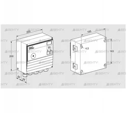 BCU465-5/2LW2GBS2A (88614566) Блок управления горением Kromschroder