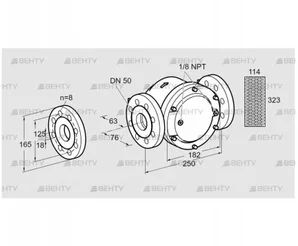 GFK 50TA40-3 (81941610) Газовый фильтр Kromschroder