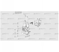 VAG1-/20R/NWAE (88000468) Газовый клапан с регулятором соотношения Kromschroder