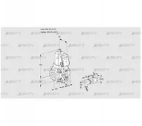 VAS1T20N/NQSR (88018689) Газовый клапан Kromschroder