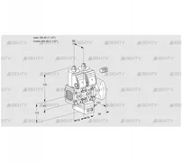 VCV2E40F/40F05FNVKWR/PPPP/PPPP (88101213) Клапан с регулятором соотношения Kromschroder