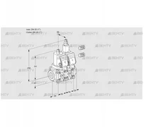 VCS2E25R/25R05NLKGR3/PPPP/PPPP (88106458) Сдвоенный газовый клапан Kromschroder