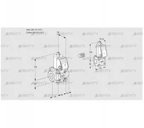 VAS1E15R/15R05NWR/PP/ZS (88103850) Газовый клапан Kromschroder