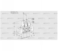 VCS2E40F/40F05NNWGR3/PPPP/PPPP (88102800) Сдвоенный газовый клапан Kromschroder