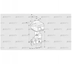 RVS 2/WML10W30S1-6 (86060030) Регулирующий клапан Kromschroder