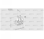 VCS2E50R/50R05NNWR/PPPP/PPPP (88100048) Сдвоенный газовый клапан Kromschroder