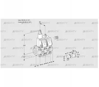 VCS3E65R/65R05LNWR/-2PP/PPPP (88106714) Сдвоенный газовый клапан Kromschroder