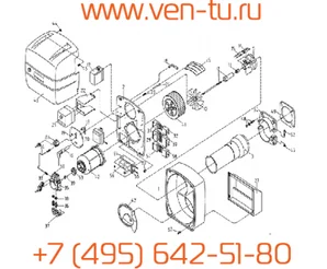 Фланец горелки 01118800