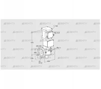 VK 200F02ZT5A93S (85313100) Газовый клапан с приводом Kromschroder