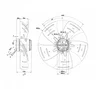 Осевой вентилятор ebmpapst A4E400AP0212