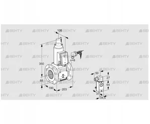 VAS780F05LWB/1-/PP (88202930) Газовый клапан Kromschroder