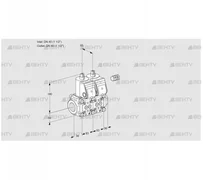 VCS3E40R/40R05NNQR3/PPPP/PPPP (88101944) Сдвоенный газовый клапан Kromschroder