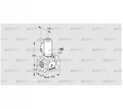 VAS8100F05NKGL3B/PP/PP (88203841) Газовый клапан Kromschroder